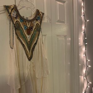 Free People embellished tank